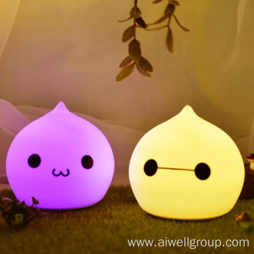 Fashion Cute Silicone Led Night Light Lamp